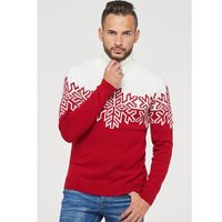 Fashion Snowflake Polyester Jacquard Sweater Family Matching Outfits main image 3