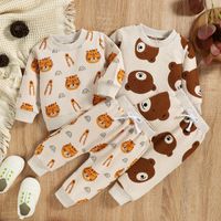 Casual Cartoon Cotton Boys Clothing Sets main image 1