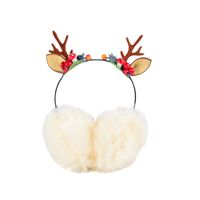 De Noël D'hiver Bois Berry Oreilles Mignon Fille Chaud Cache-oreilles Earmuff Automne Et D'hiver Oreille Couvre Décrochage Gros main image 4