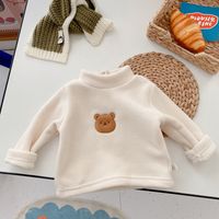 Cute Solid Color Polyester Hoodies & Knitwears sku image 10