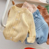 Fashion Solid Color Cotton Hoodies & Knitwears main image 4