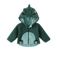 Fashion Animal Cartoon Solid Color Polyester Boys Outerwear main image 5