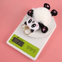 Fashion Panda Plush Unisex Bag Pendant Keychain 1 Piece main image 5