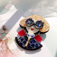 Cute Cartoon Character Arylic Women's Brooches main image 4