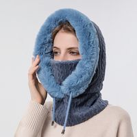 Women's Classic Style Solid Color Eaveless Wool Cap sku image 8