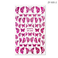 Fashion Butterfly Pet Nail Decoration Accessories 1 Set sku image 5