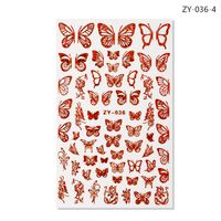 Fashion Butterfly Pet Nail Decoration Accessories 1 Set sku image 9