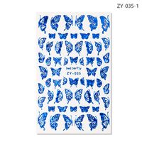 Fashion Butterfly Pet Nail Decoration Accessories 1 Set sku image 4