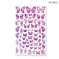 Fashion Butterfly Pet Nail Decoration Accessories 1 Set sku image 12