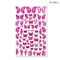 Fashion Butterfly Pet Nail Decoration Accessories 1 Set sku image 11