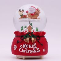 Weihnachten Weihnachtsbaum Weihnachtsmann Schneeflocke Kunststoff Harz Weihnachten Ornamente 1 Stück main image 1