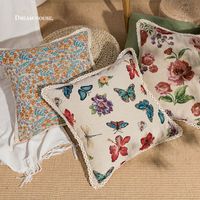 Fashion Flower Butterfly Polyester Pillow Cases main image 1