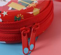 Unisex Santa Claus Tinplate Zipper Kids Wallets main image 2