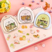 Cute Cartoon Transparent Pvc Sticker Paper Bag 1 Set main image 1