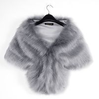 Women's Fashion Solid Color Faux Fur Coat main image 5