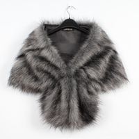 Women's Fashion Solid Color Faux Fur Coat main image 3