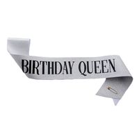 Birthday Letter Glitter Cloth Party Costume Props 1 Piece sku image 8