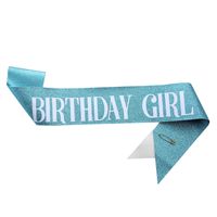Birthday Letter Glitter Cloth Party Costume Props 1 Piece sku image 15