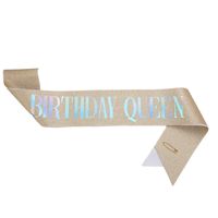 Birthday Letter Glitter Cloth Party Costume Props 1 Piece sku image 22