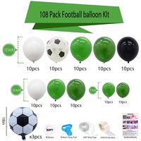 Geburtstag Football Emulsion Gruppe Luftballons Dekorative Requisiten sku image 1