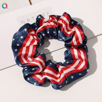 Fashion American Flag Cloth Printing Hair Tie 1 Piece sku image 4