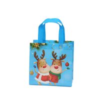 Christmas Cute Santa Claus Nonwoven Party Gift Bags 1 Piece main image 5