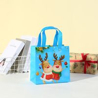 Christmas Cute Santa Claus Nonwoven Party Gift Bags 1 Piece sku image 4