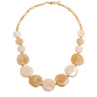 Fashion Round Resin Beaded Women's Necklace 1 Piece main image 4