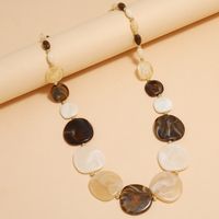 Fashion Round Resin Beaded Women's Necklace 1 Piece main image 6