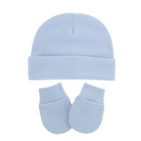 Kid's Simple Style Solid Color Wool Cap main image 4