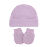 Kid's Simple Style Solid Color Wool Cap main image 3