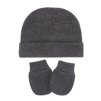 Kid's Simple Style Solid Color Wool Cap main image 2