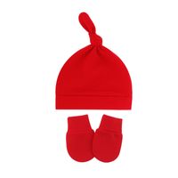 Children Unisex Cute Solid Color Baby Hat main image 5