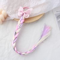 Kid's Cute Colorful Bow Knot Chemical Fiber Hair Tie sku image 4