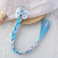 Kid's Cute Colorful Bow Knot Chemical Fiber Hair Tie sku image 1