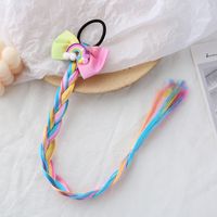 Kid's Cute Colorful Bow Knot Chemical Fiber Hair Tie sku image 2