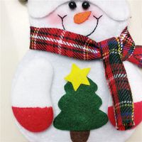 Christmas Fashion Christmas Hat Santa Claus Snowman Nonwoven Party Cutlery Bag 1 Piece main image 6