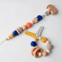 Cute Color Block Feather Baby Accessories main image 1