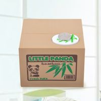 New Creative Steal Coin Cute Panda Cat Savings Box Wholesale main image 3