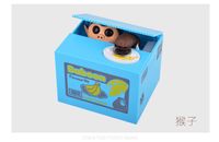 New Creative Steal Coin Cute Panda Cat Savings Box Wholesale sku image 6