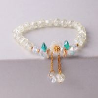 Fashion Flower Glass Beaded Women's Bracelets 1 Piece main image 2