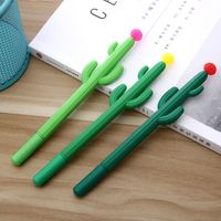 Fashion Creative Cactus Plant Black Gel Pen 1 Piece main image 1