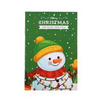 Cute Cartoon Christmas Portable Pocket Notepad 1 Piece main image 4