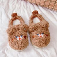 Women's Fashion Cartoon Round Toe Home Slippers sku image 13