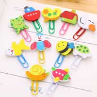 Creative Animal Cute Paper Clip Bookmark Clip Bookmark Student Stationery Wholesale Taobao Supply Manufacturer main image 2