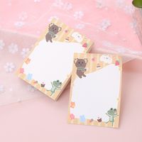Cute Creative Bear Note Paper Tearable Stationery Notebook main image 4