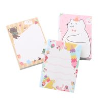 Cute Creative Bear Note Paper Tearable Stationery Notebook main image 5