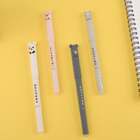 Cute Erasable Pen Bear Shape Creative Gel Pen 1 Piece main image 4