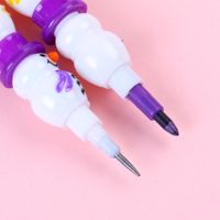 New Creative Snowman Crayon Cut-free Removable Pencil 1 Piece main image 2