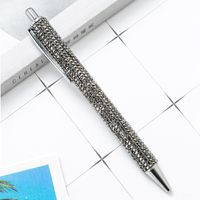 Retro All-inclusive Diamond Pressing Ballpoint Pen 1 Piece sku image 3